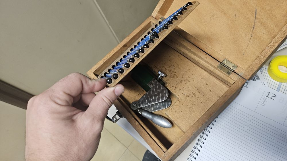 Aparelho de medição antigo