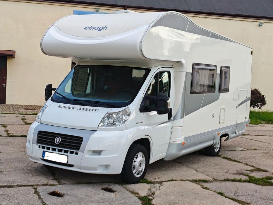 Fiat Ducato  Kamper alkowa 6-osobowy ELNAGH