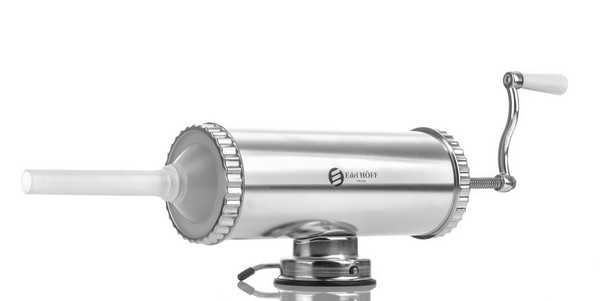 Nadziewarka 2,5KG Maszyna 3xlejki Szpryca KIEłbas DO mięsa PRZYSSAWKA