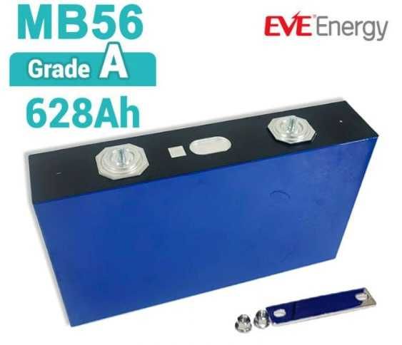 Eve MB56 Призматичний - 628Аг - LiFePO4 3.2В - Клас A