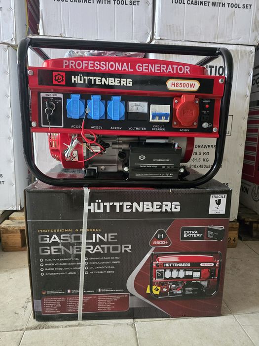 Gerador gasolina 8500 watts Arranco a bateria trifásico e monfásico