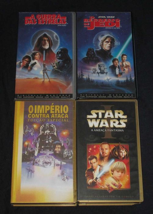 Saga Star Wars Edição Especial VHS