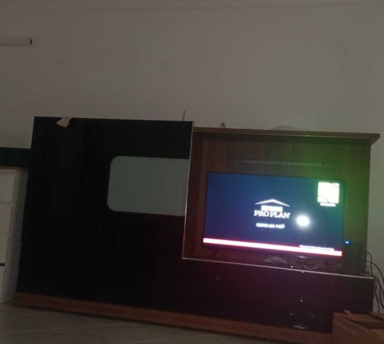 Móvel de sala preto