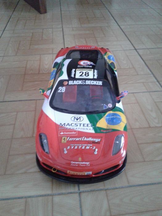 Ferrari F430 Challenge 1/12 telecomandado de Bruno Senna, como NOVO!