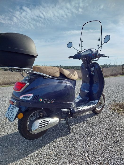 Neco Azzurro 125cc como nova de 2023 com apenas 1650km