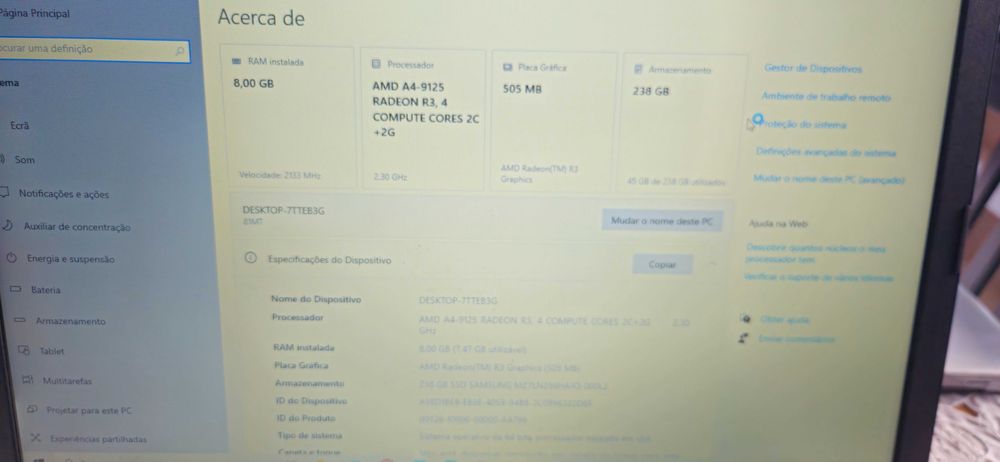 Lenovo V145-15AST | 8GB RAM | 15.6" | 75€