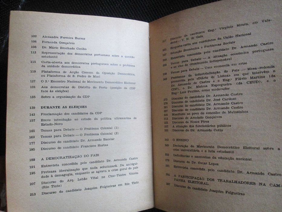 Eleições de 1969 - Da Comissão Democrática do Porto, de Virgínia Moura