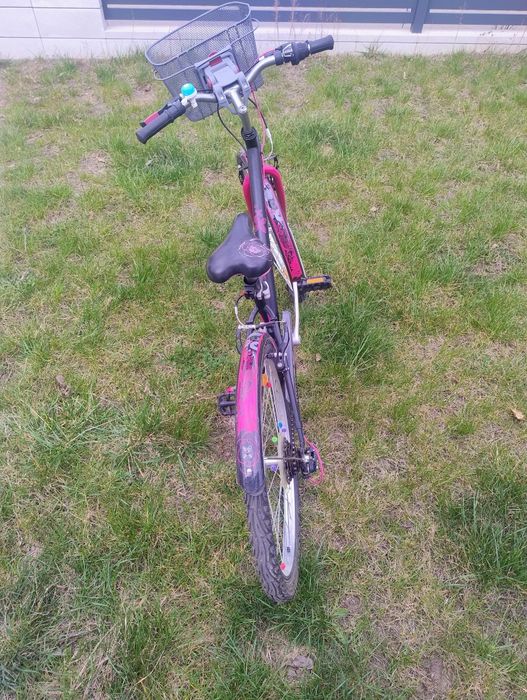 Rower Poply500 BTwin z Decathlon koła 24