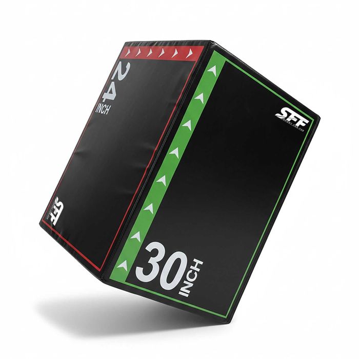 Skrzynia plyometryczna do skoków jumpbox 3 stopniowa 3 wys wytrzymała