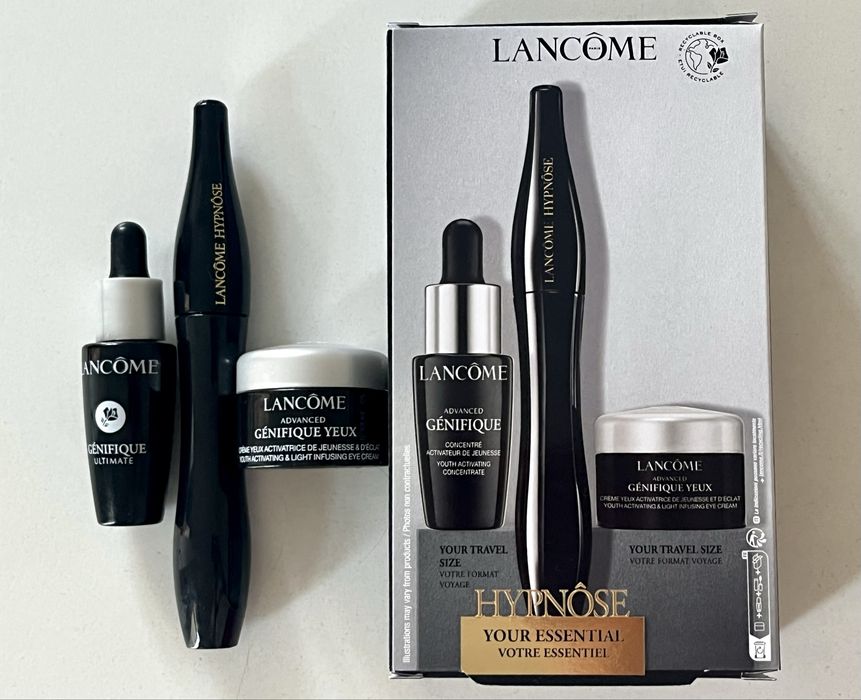 Limitowany zestaw Lancome tusz Hypnose Hypnotic Genifique serum, krem pod oczy