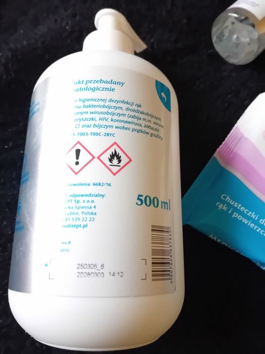 Zestaw do dezynfekcji Medisept 8 szt 1,4 L