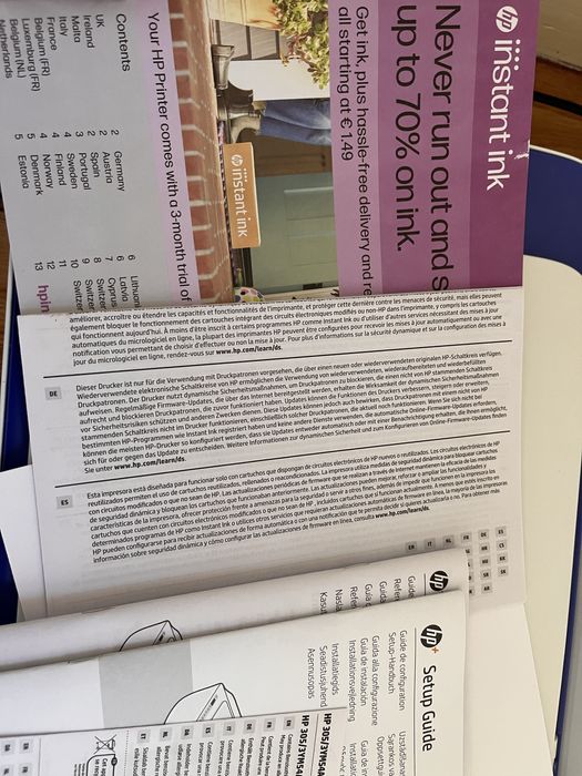 Impressora HP Deskjet 2800e All-in-One Series como