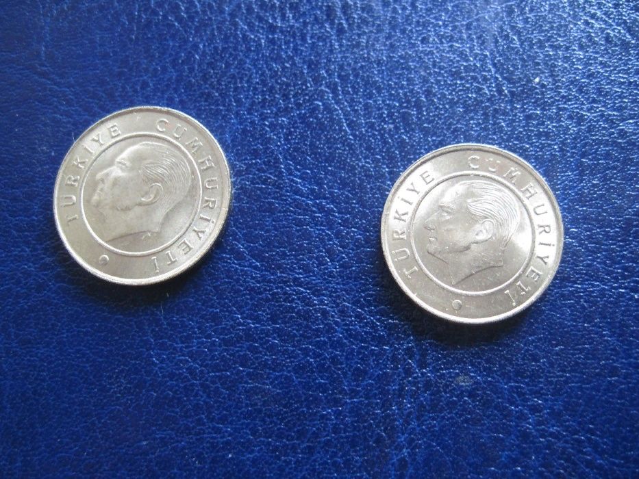 Монеты Турции новые