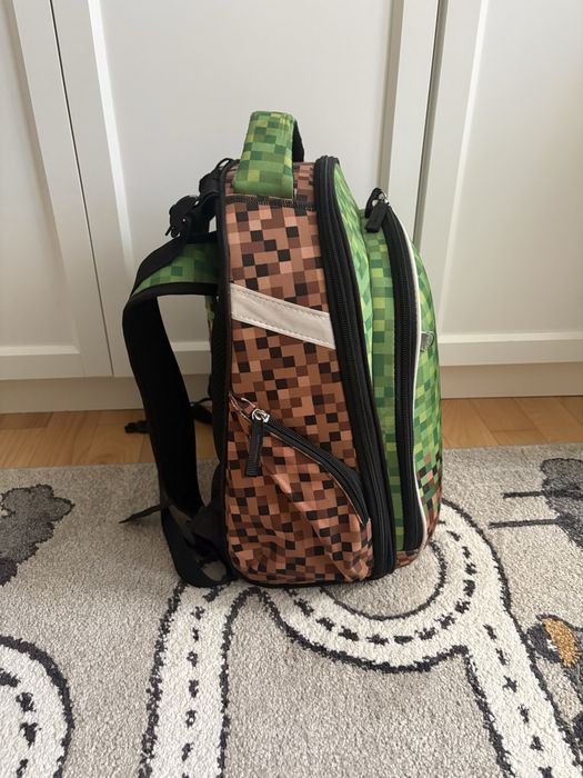 Plecak szkolny w stylu Minecraft firmy Kayokki
