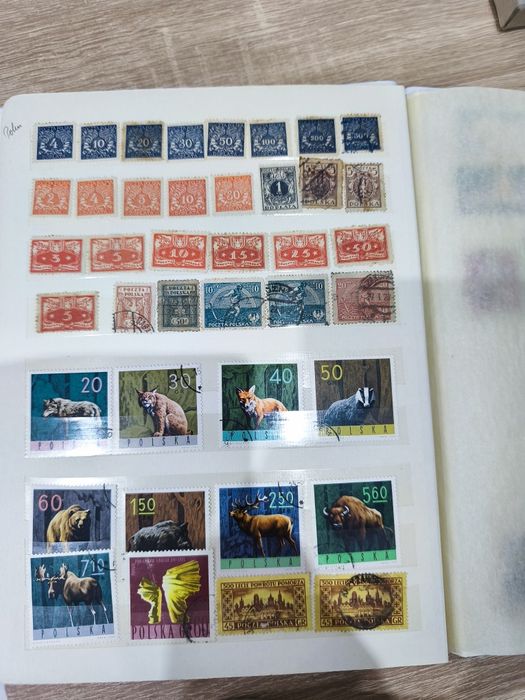 Zestaw filatelistyczny min 20 tys znaczków