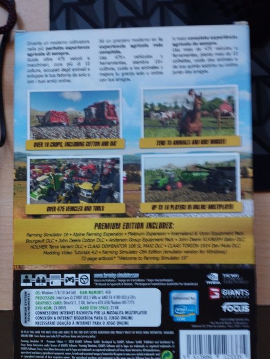 Farming simulador 19 premium edition