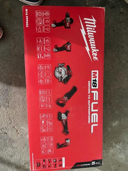 Zestaw milwaukee M18 FPP6G3