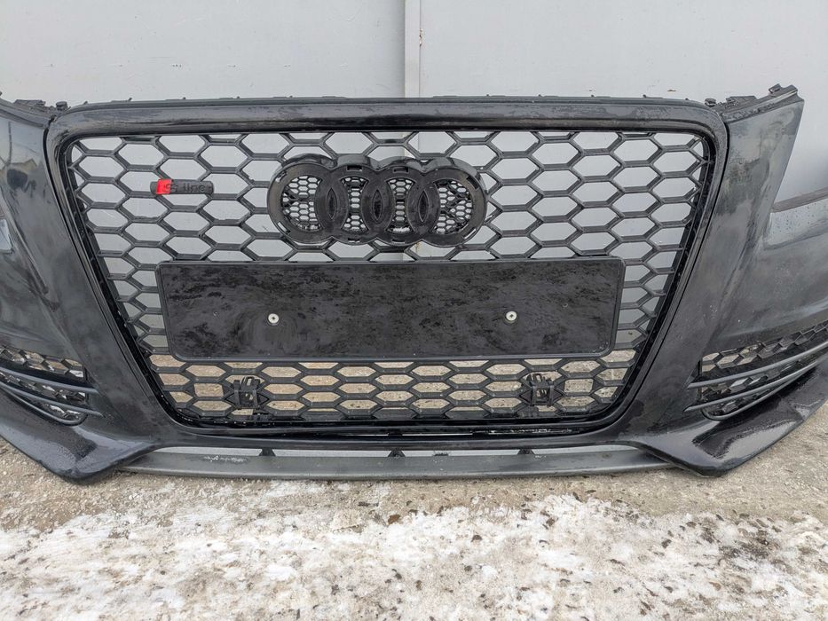 Бампер передній Audi A4 B8 Ауді А4 Б8 LZ9Y 08-12 рік S-line Передний