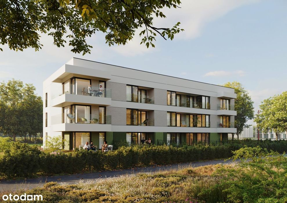 2-pokojowe mieszkanie 47m2 + ogródek