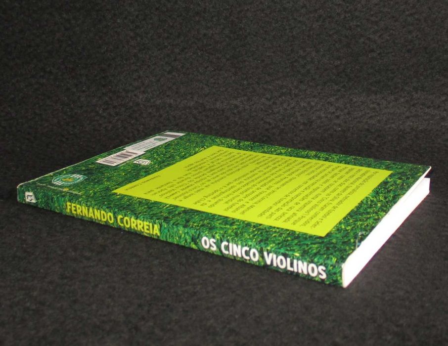 Livro Os Cinco Violinos Fernando Correia