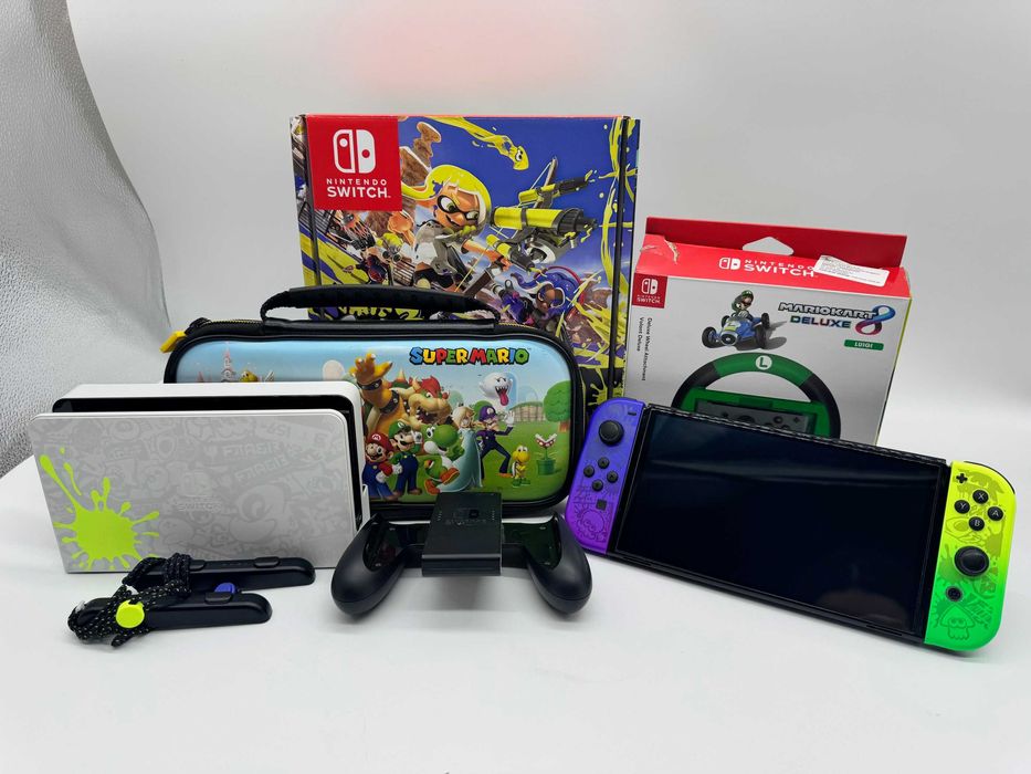 Konsola nintendo SWITCH OLED SPLATOON 3 EDITION KPL od loombard milicz