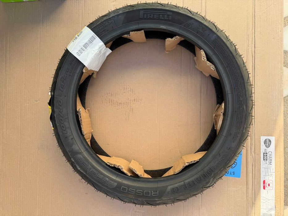 Pneu mota scooter Pirelli Diablo Rosso 100/80 - 14