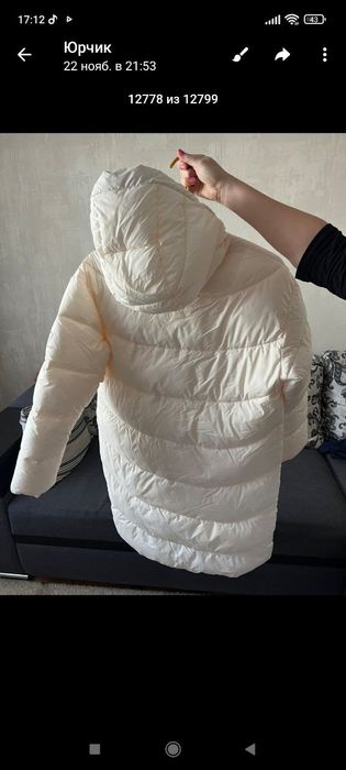 Зимний пуховик монклер