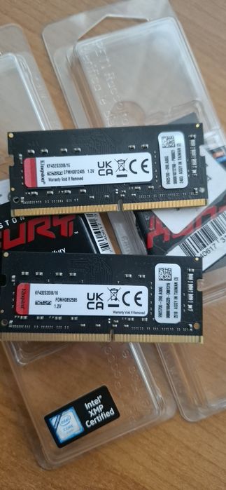 Kingston Fury DDR4 32GB (2х16) 3200 MHz SO-DIMM