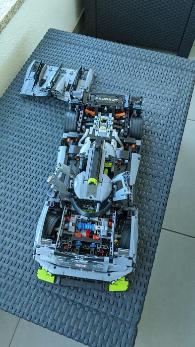 PEUGEOT 9X8 24H Le Mans Hybrid Hypercar technic de 1775 peças
