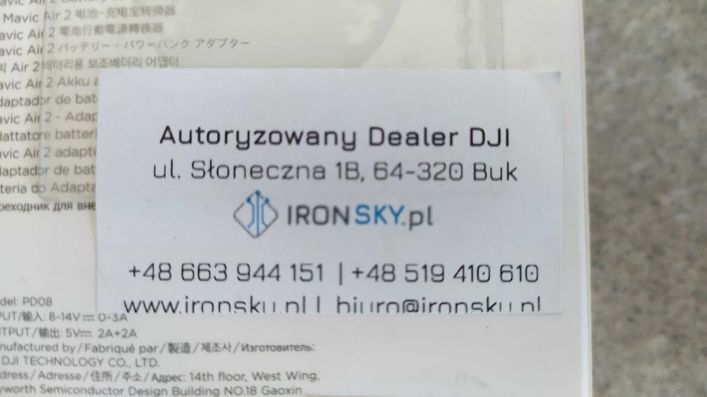 Adapter Powerbank do akumulatora DJI Mavic Air 2 / Air 2s