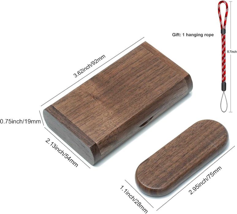 Pamięć USB z litego drewna 128 GB USB i USB-C