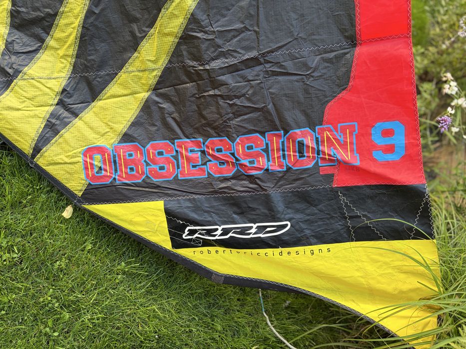 3 latawce RRD Obsession MK8, 9,12,15 + bar,trapez z liszem