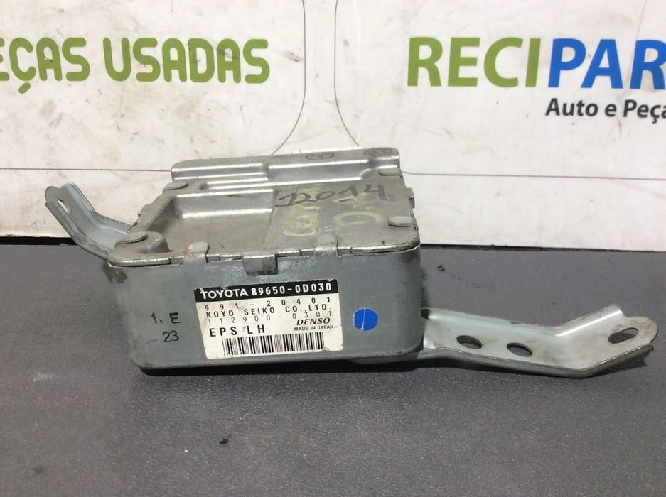 Centralina ou Modulo Direção Assistida Toyota Yaris ano 1999 a 2005  8