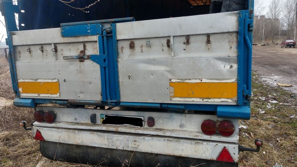 Причіп, причеп, Напівпричіп KRONE SDP 27