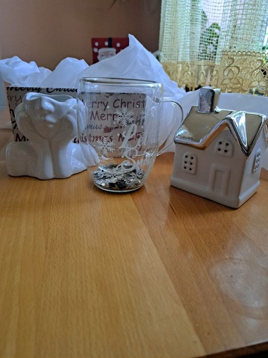 Подарунковий бокс, подарунок, ваза, горнятко, лампа