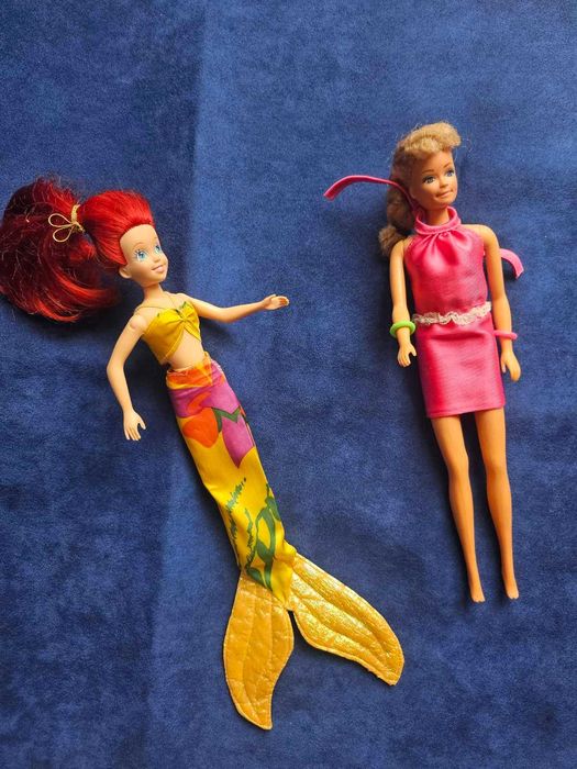 1992 Disney Mermaid LUCKY IND. CO.LTD.1987 Blonde blue eyes Vtg Barbie