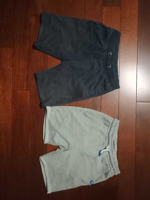 Krótkie spodenki dresowe 128, 134, 2 sztuki