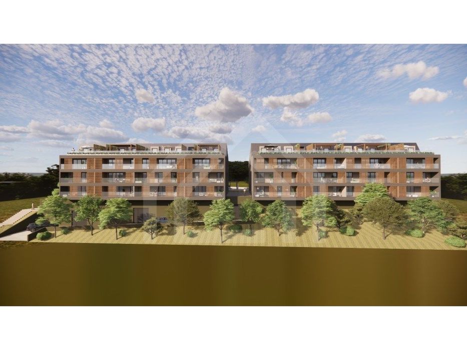 Apartamento T5 DUPLEX em construção | Condomínio com piscina e vist...