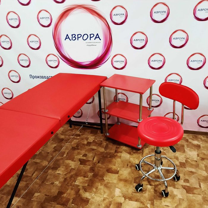 Акция!!! 3 в 1: Кушетка + тележка косметологическая + стул мастера