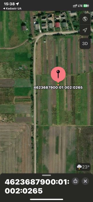 Продаж земельної ділянки с. Чижиків