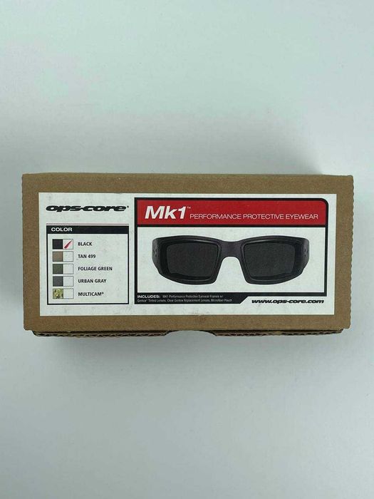 Тактичні окуляри Ops-Core Mk1 Performance, Black, арт: 42430