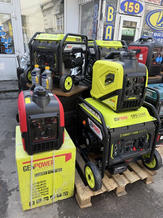 Генератор Инверторный 1.6,2,2.4,3,4,5,6,7,8 KW