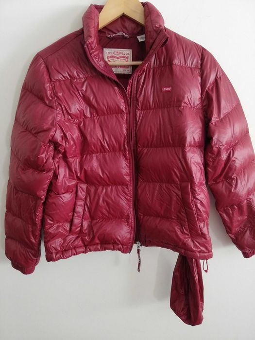 kurtka puchowa Levis xs s 36 czerwona kurtka puchowa 36 s RDS