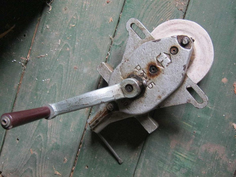 точило ручное, редукторное