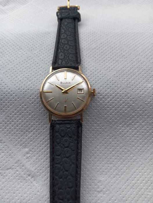 Relógio BULOVA Homem, a corda, original e da década de 60