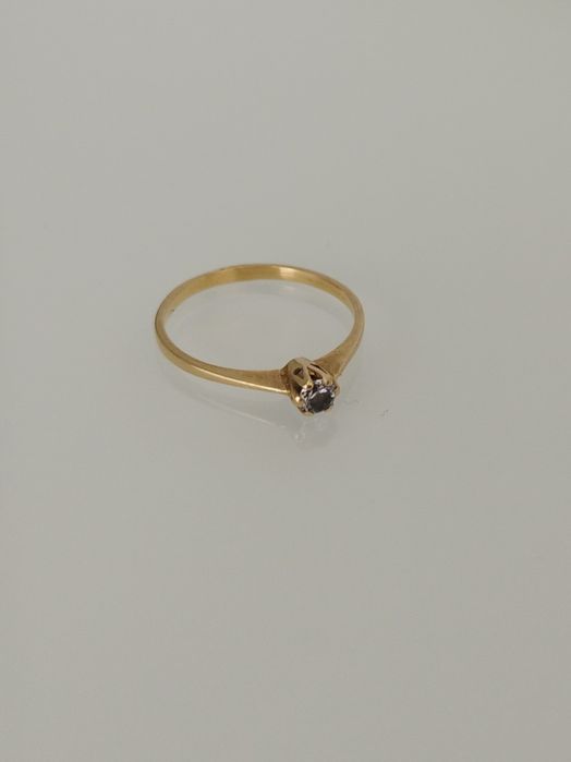 Anel em ouro de 19,2kt