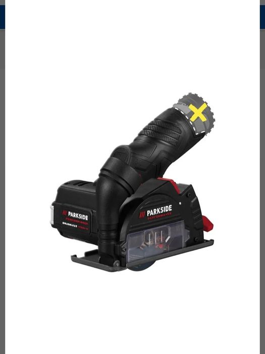 Esmerilhadeira angular recarregável de 12 V parkside performance