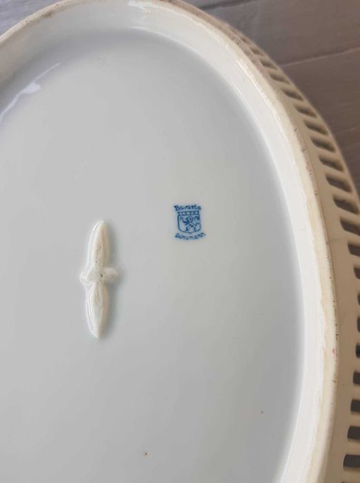 Travessa em porcelana fina Saturman da Bavaria Alemanha