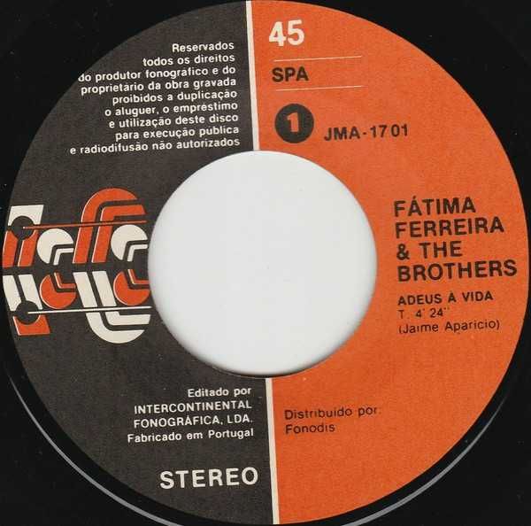 Fátima Ferreira & The Brothers – Adeus À Vida