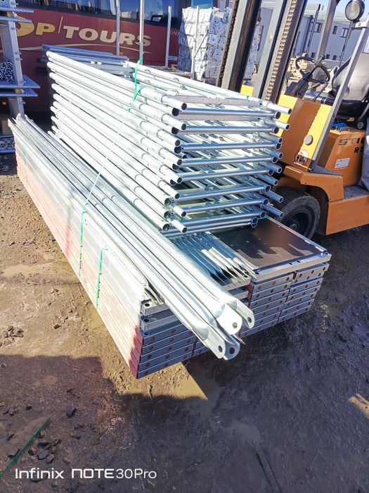 Rusztowanie elewacyjne Plettac 12x6,5m Nowe